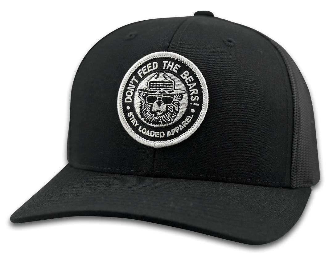 Don't Feed the Bears Patch Hat - Curved Bill
