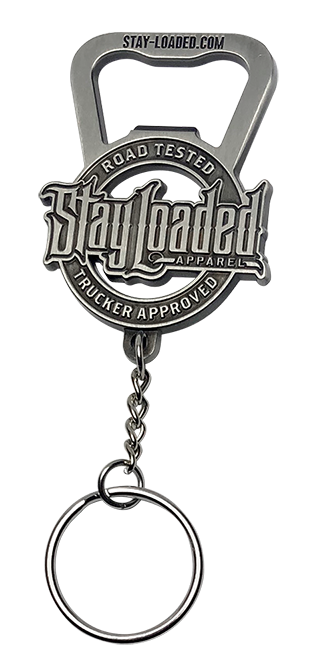 Stay Loaded Logo Bottle Opener
