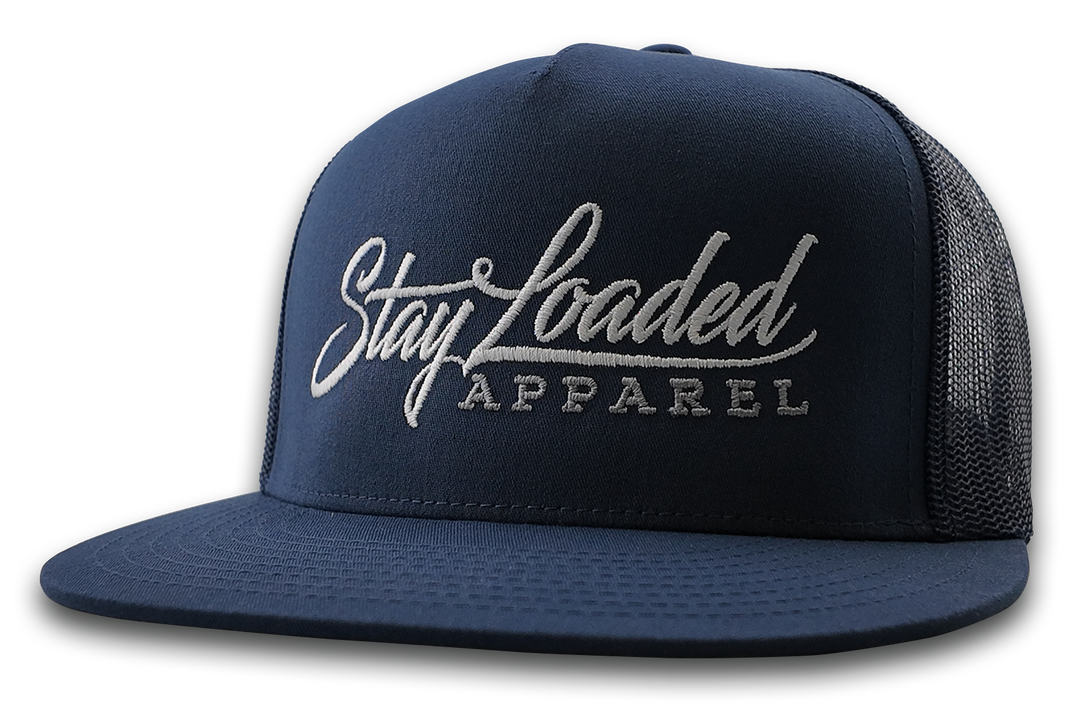 Movin' Snap Back Mesh Hat NAVY