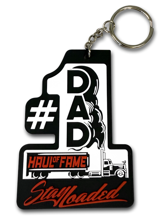 #1 Dad Keychain