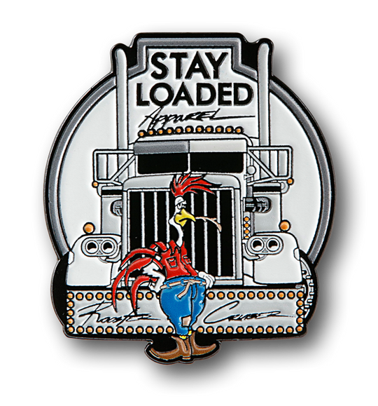 Rooster Cruiser Pin