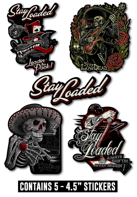 Stay Loaded Sticker Pack #1