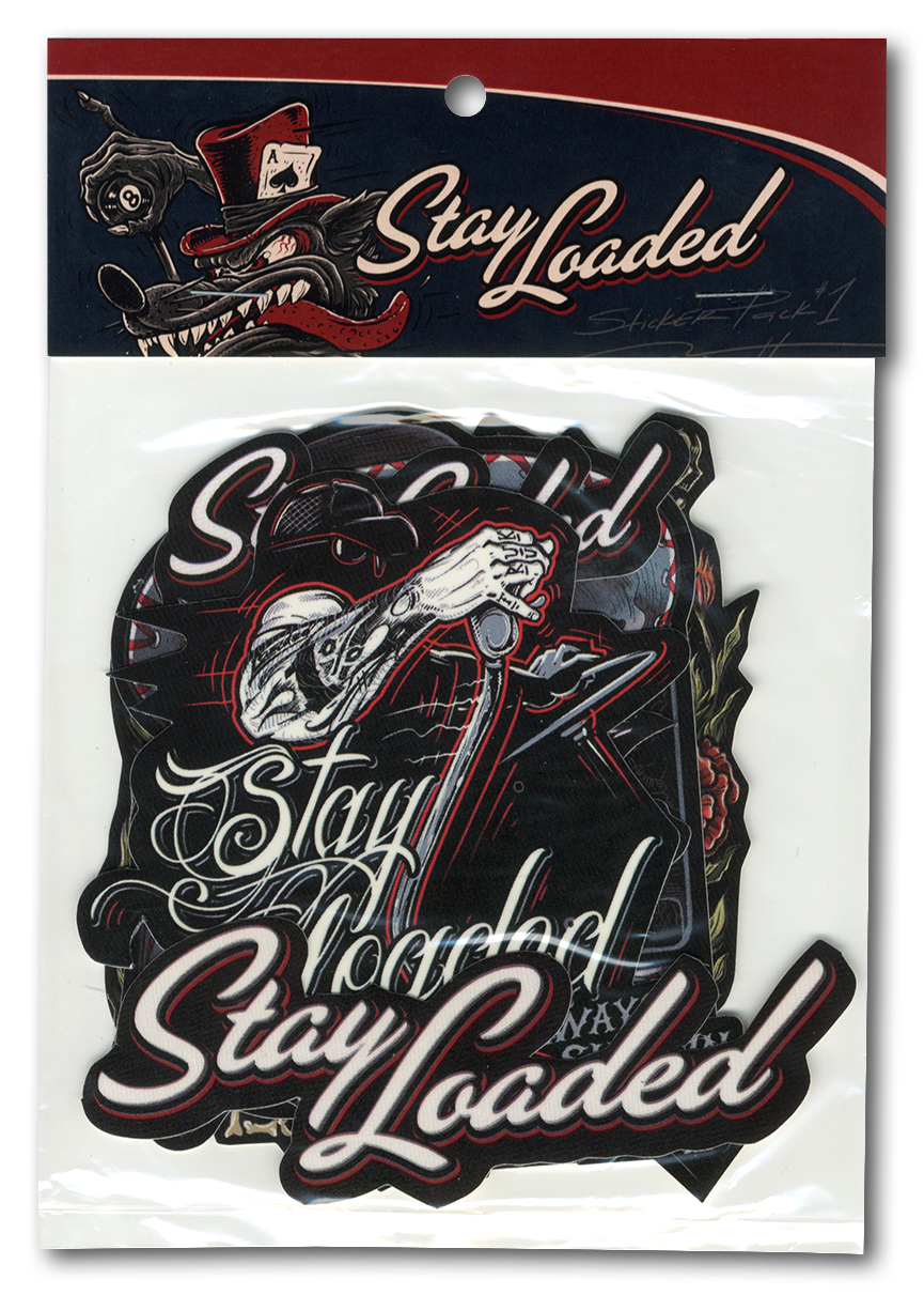 Stay Loaded Sticker Pack #1 – Stay Loaded Apparel