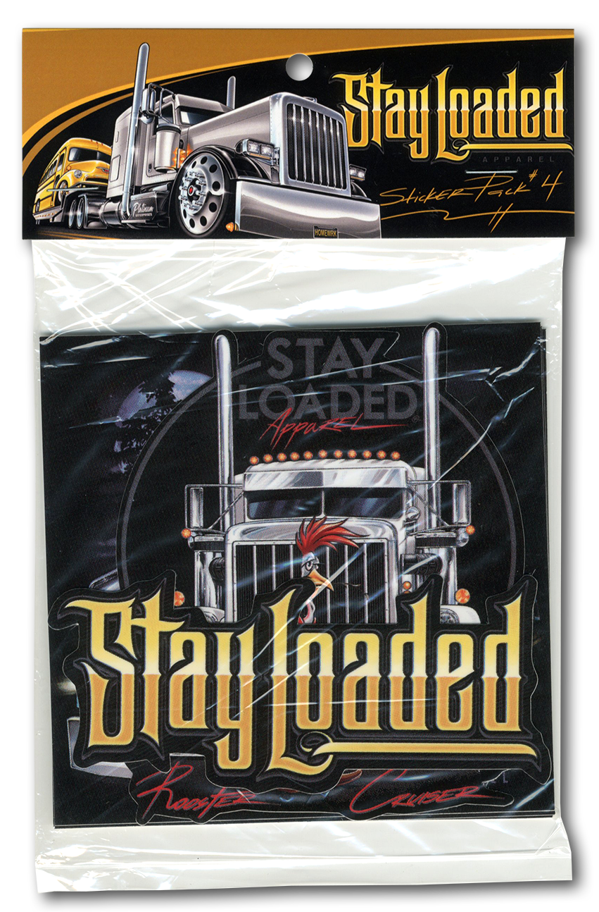 Stay Loaded Sticker Pack #4 – Stay Loaded Apparel