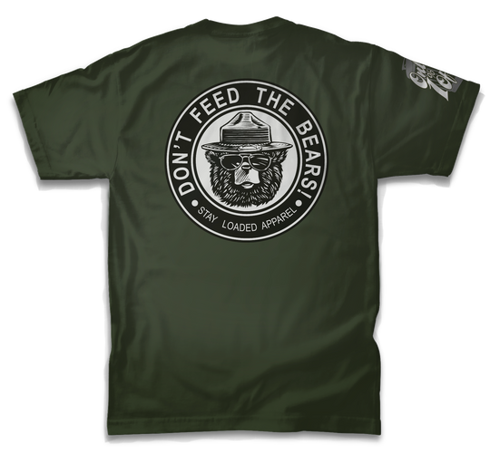 Don't Feed The Bears - Military Green