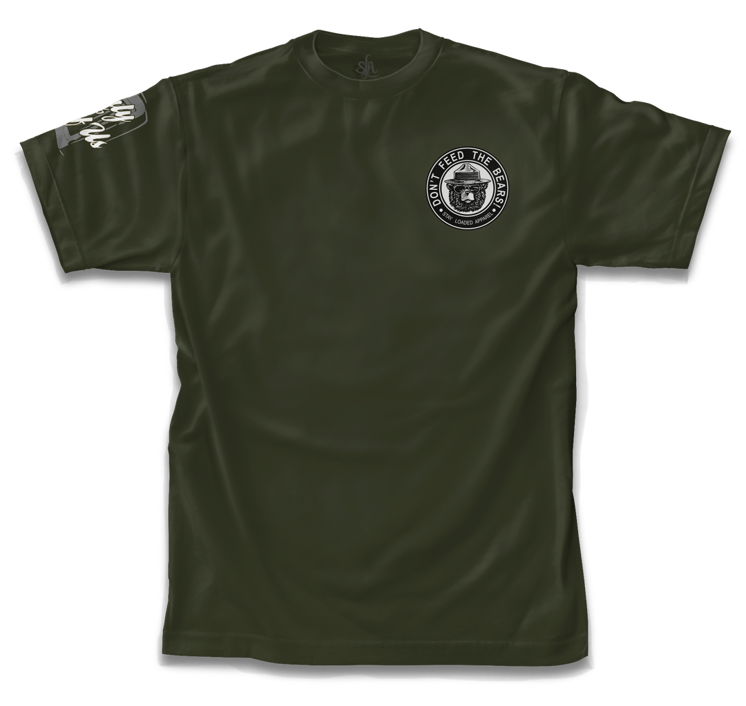 Don't Feed The Bears - Military Green