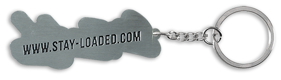 Stay Loaded Logo Keychain
