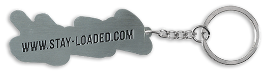 Stay Loaded Logo Keychain